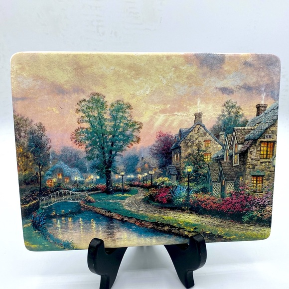 Thomas Kincade Other - 1997 Lamplight Lane By Thomas Kinkade Bradford Exchange Limited Edition Plate